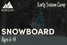 Early Season Camp - SNOWBOARD 6+