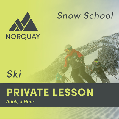 Adult Ski - Private 4hr