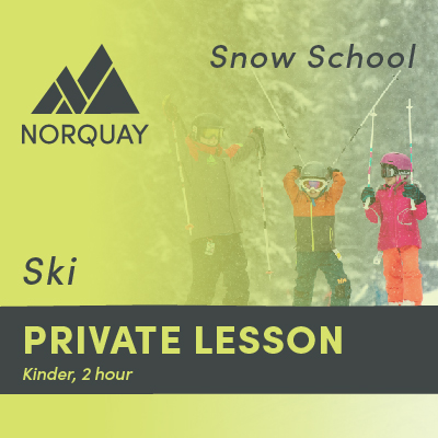 Kinder Ski (Ages 3-5) - Private 2hr