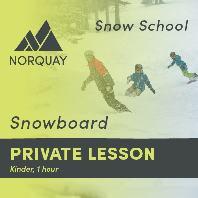 Kinder Snowboard (Ages 3-5) - Private 1hr