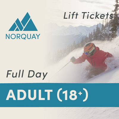 Adult (18+) FULL DAY Lift Ticket