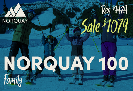 26-27 Norquay 100 Family Pass