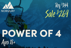 Power of 4 Midweek Pass
