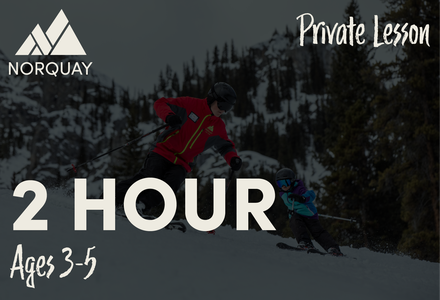 Kinder Ski (Ages 3-5) - Private 2hr