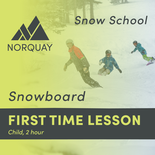 Child Snowboard (Ages 5-14) - First Time 2hr