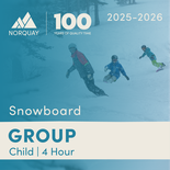 Child Snowboard (Ages 6-14) - Group 4hr