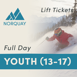 Youth (13-17) FULL DAY Lift Ticket