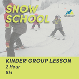 2 Hour Kinder Group Ski Lesson