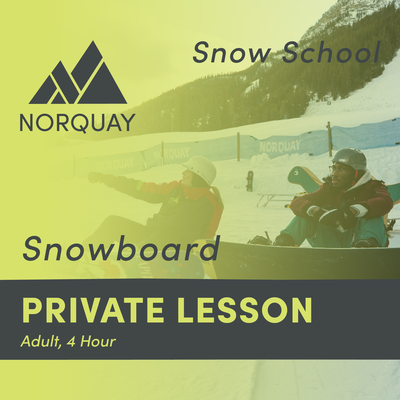 Adult Snowboard - Private 4hr