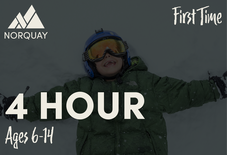 Child Snowboard (Ages 6-14) - First Time 4hr