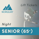 Senior (65+) NIGHT lift ticket