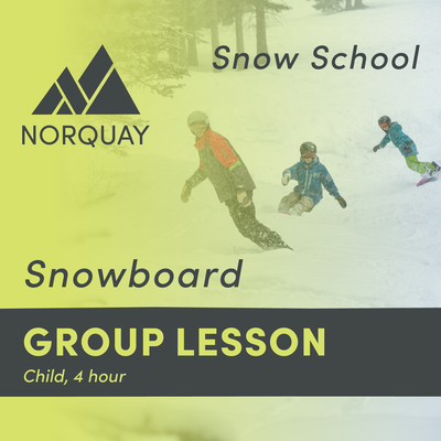 Child Snowboard (Ages 6-14) - Group 4hr