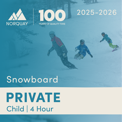 Child Snowboard - Private 4hr