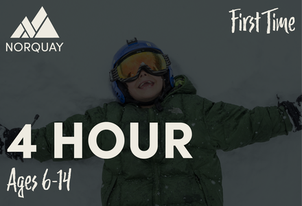 Child Snowboard (Ages 6-14) - First Time 4hr