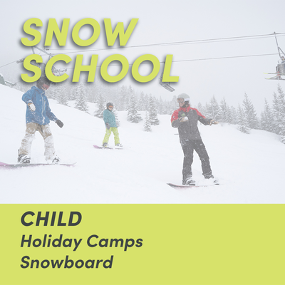 Holiday Snowboard Camp 3-5 yrs