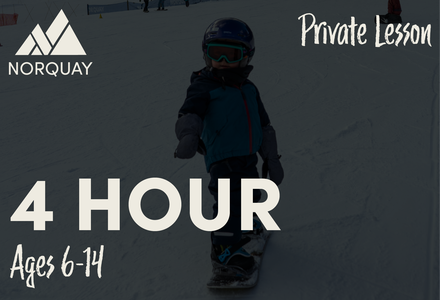 Child Snowboard - Private 4hr