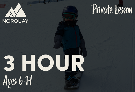 Child Snowboard - Private 3hr