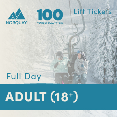 Adult (18+) FULL DAY Lift Ticket