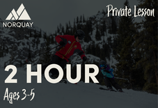 Kinder Ski (Ages 3-5) - Private 2hr