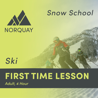 Adult Ski - First Time 4hr