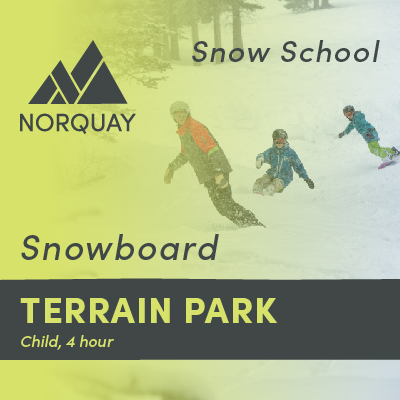 Child Snowboard (Ages 5-14) - Terrain Park 4hr