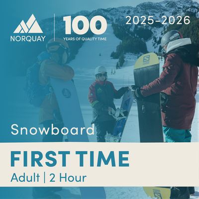 Adult Snowboard - First Time 2hr