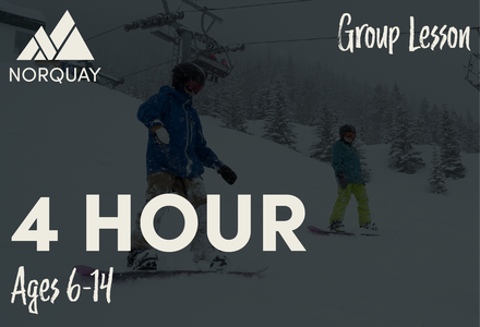 Child Snowboard (Ages 6-14) - Group 4hr