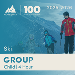 Child Ski (Ages 6-14) - Group 4hr