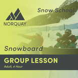 Adult Snowboard - Group 4hr