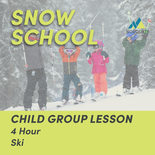 4 Hour Child Group Ski Lesson